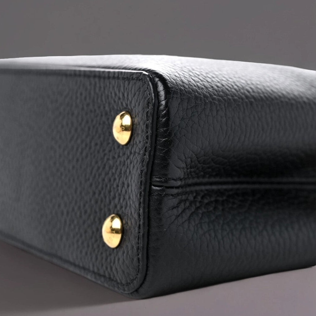 Taurillon Embellished Flower Crown Capucines Mini Black