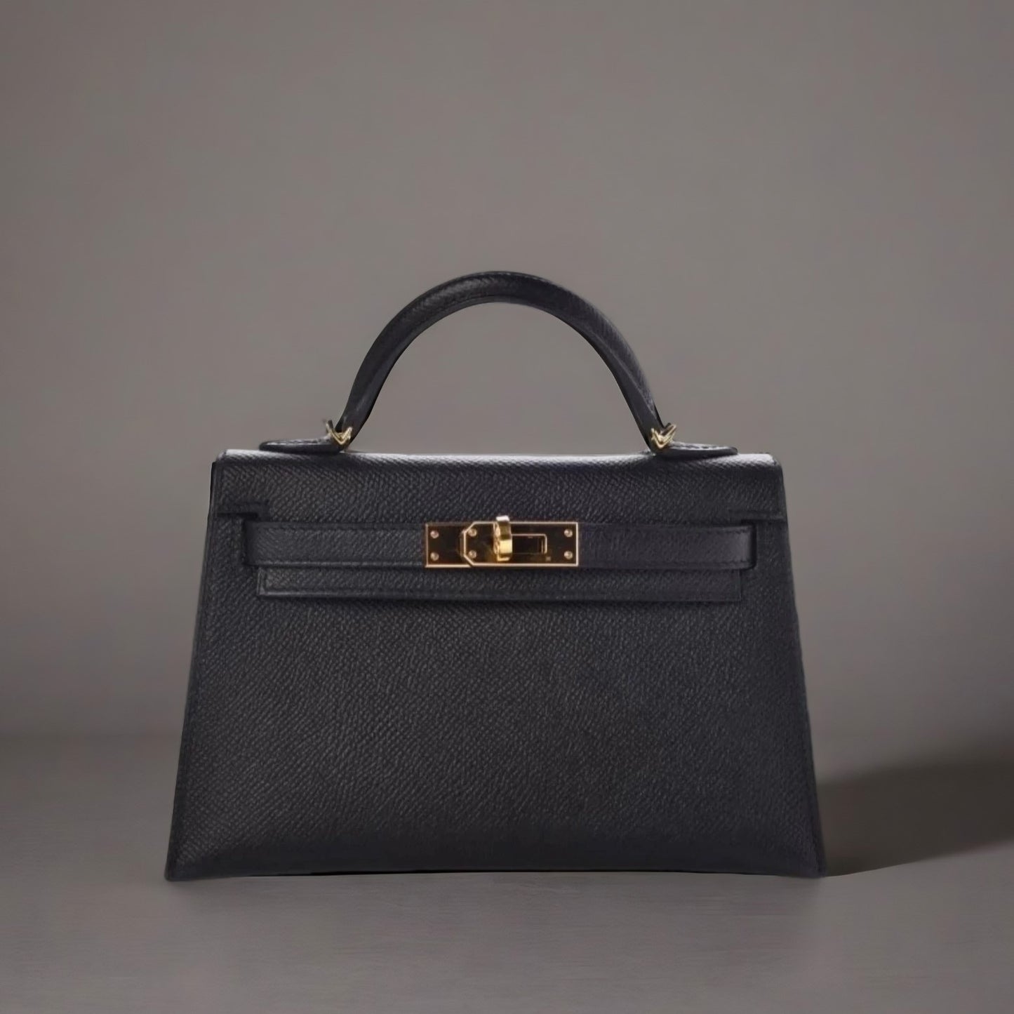 Epsom Mini Kelly Sellier 20 Black