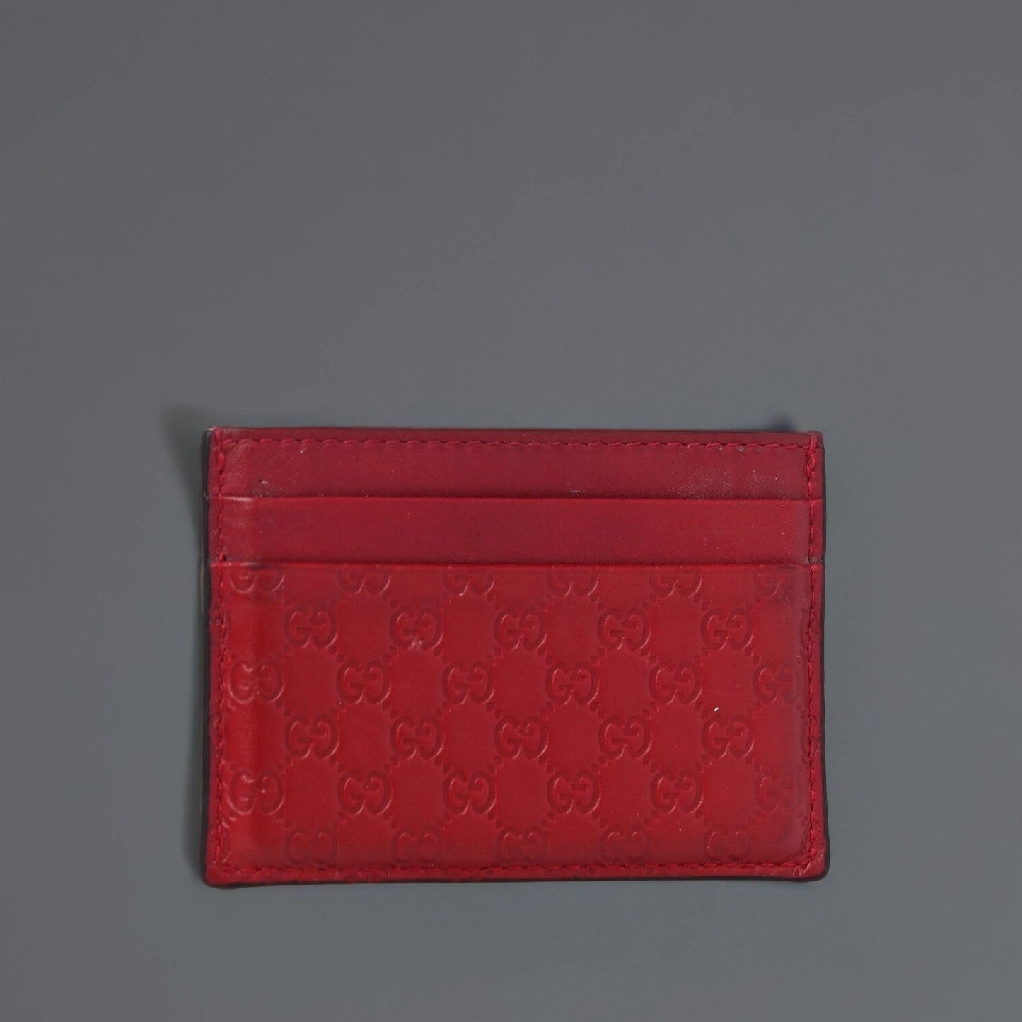 Microguccissima Card Holder Red