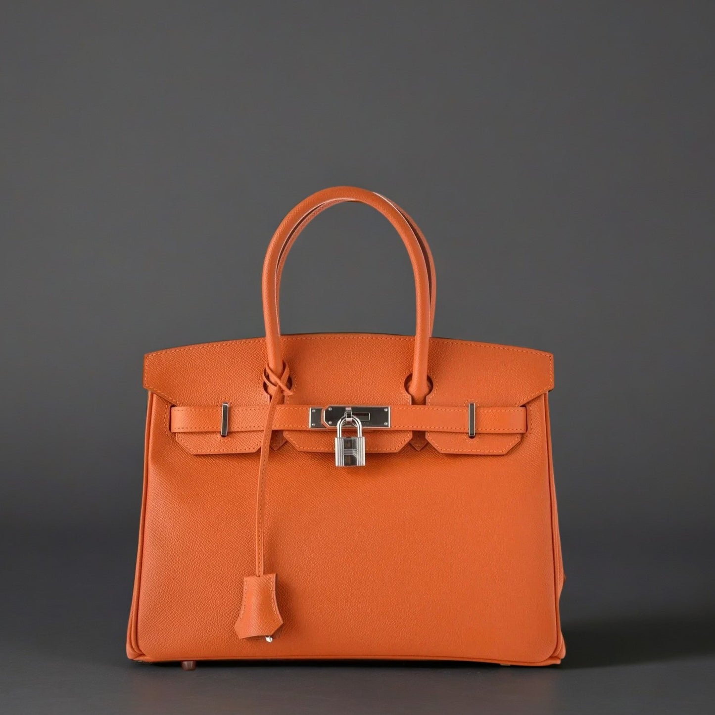 Epsom Birkin 30 Orange