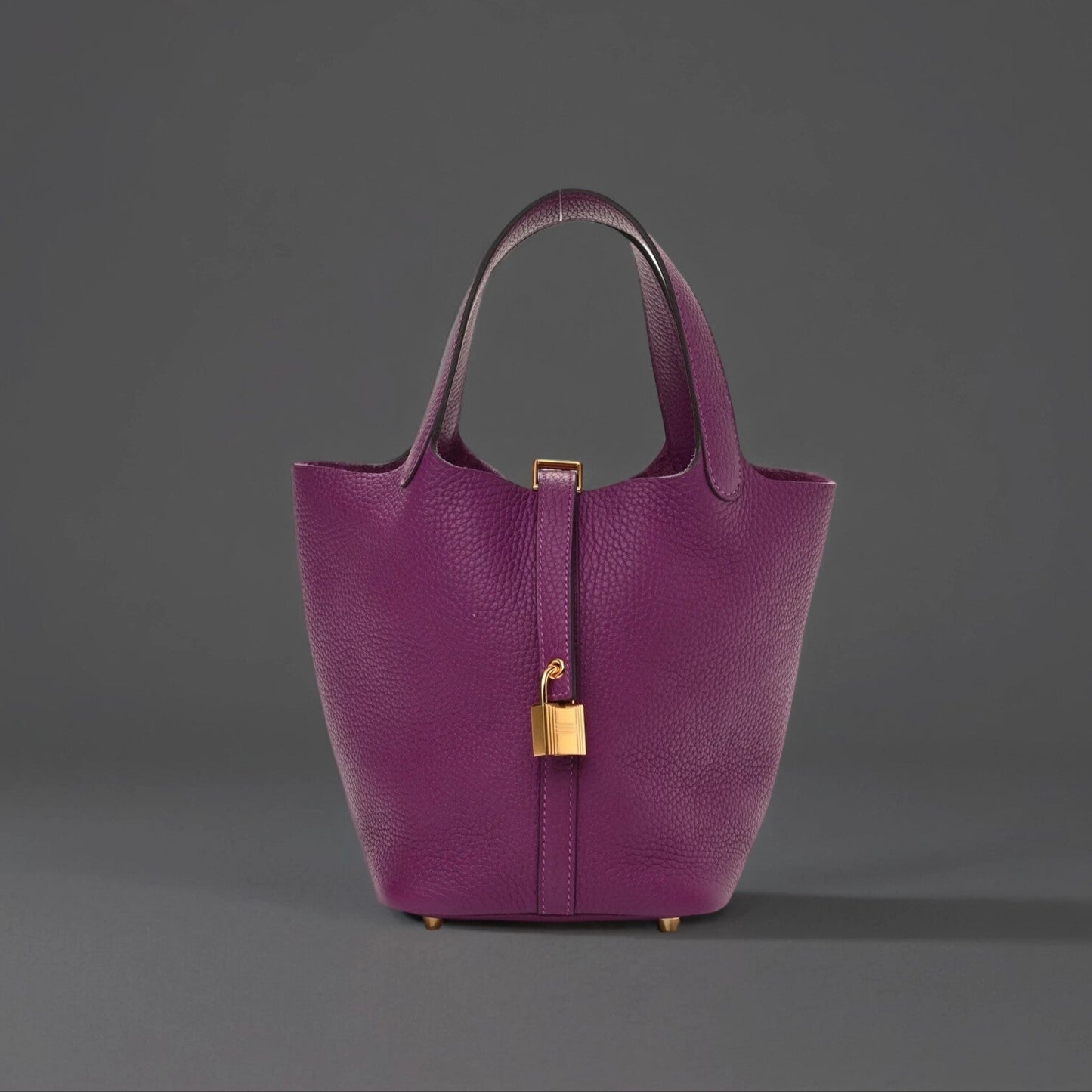 Taurillon Clemence Picotin Lock 18 PM Anemone