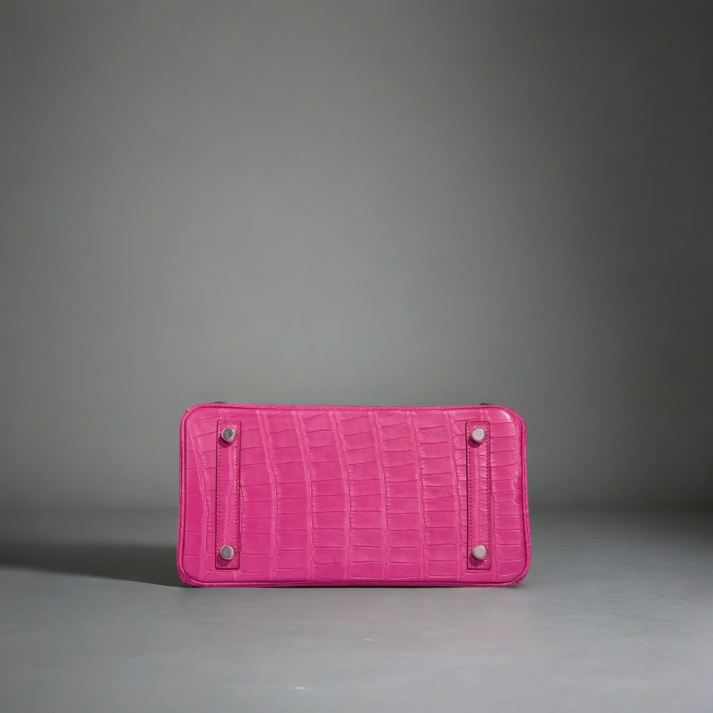 Birkin 25 Matte Alligator Rose Shocking