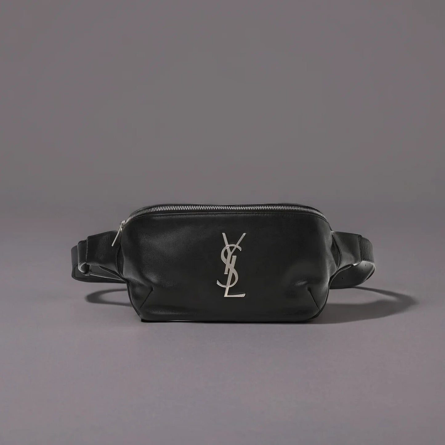 Calfskin Monogram Belt Bag Black