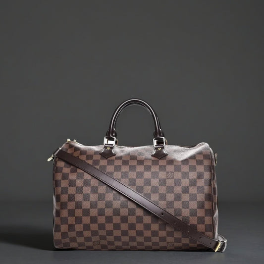 Damier Ebene Speedy Bandouliere 35