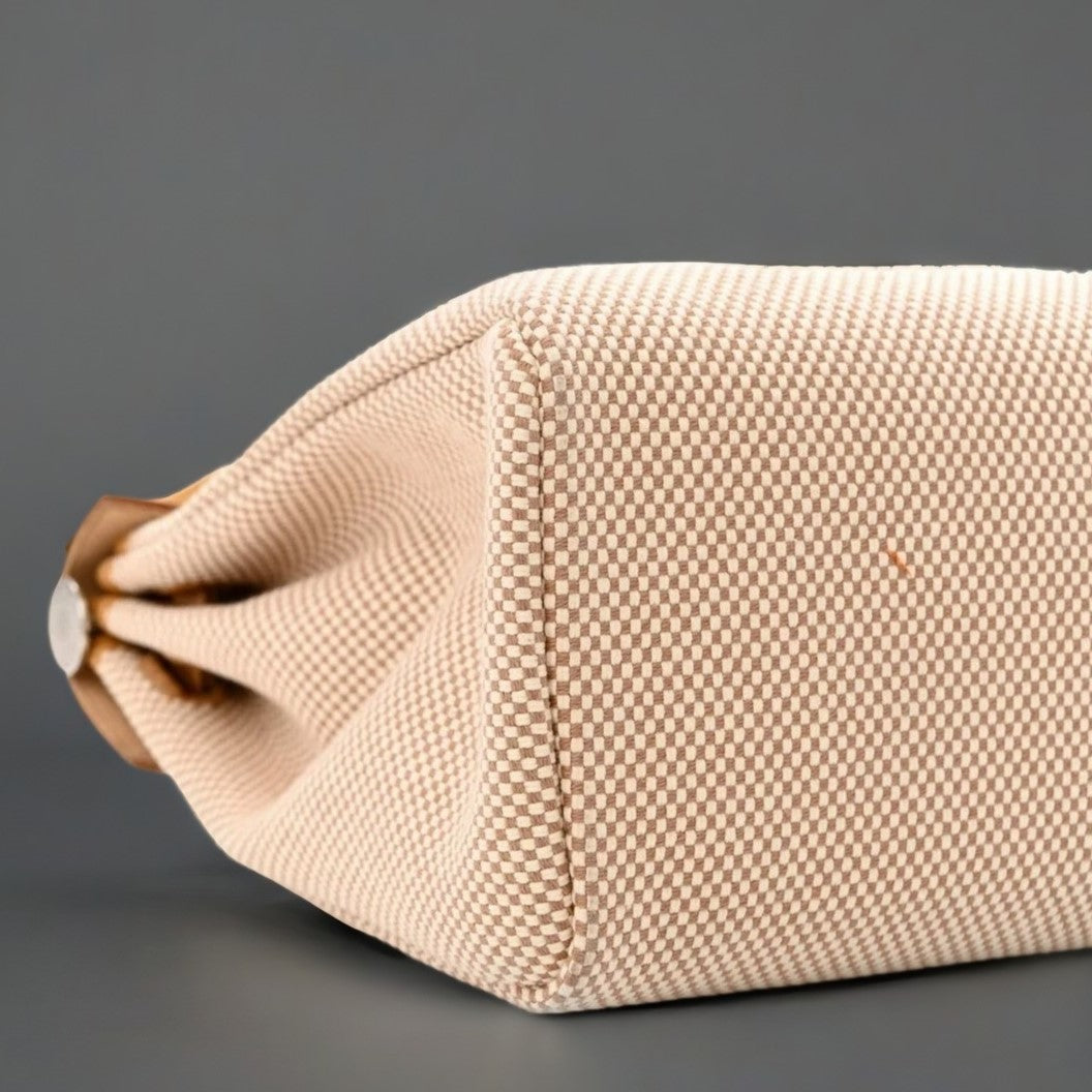 Vache Hunter Criss Viking Herbag Zip Retourne 31 PM Ecru Beige Naturel