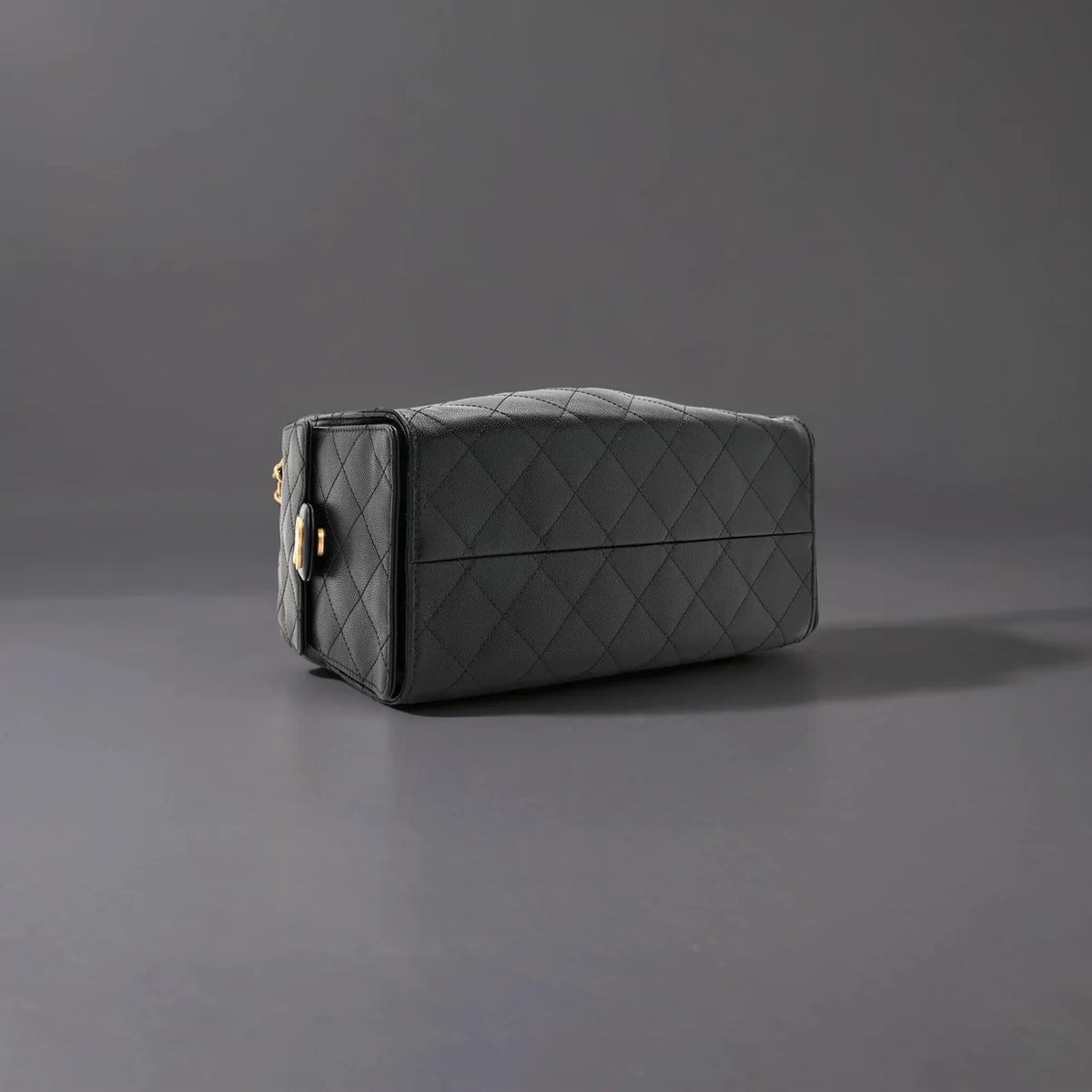Caviar Quilted Small Chanel 25 Handbag Black