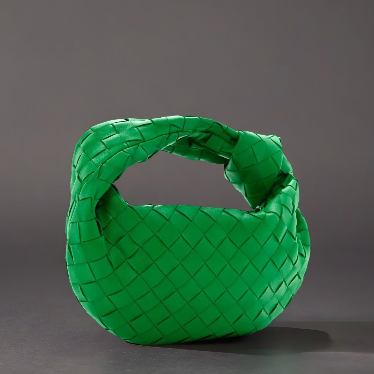 Nappa Intrecciato Mini Jodie Grass