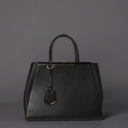 Vitello Elite Regular 2Jours Tote Black