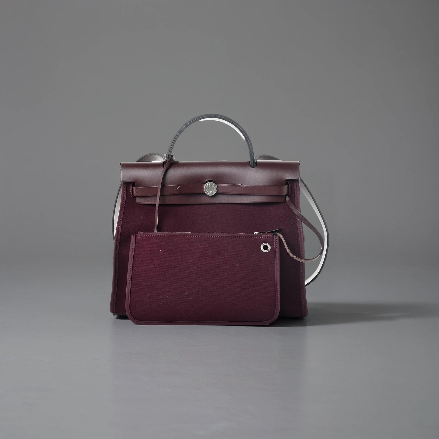 Vache Hunter Toile Officier Herbag Zip 31 PM Burgundy