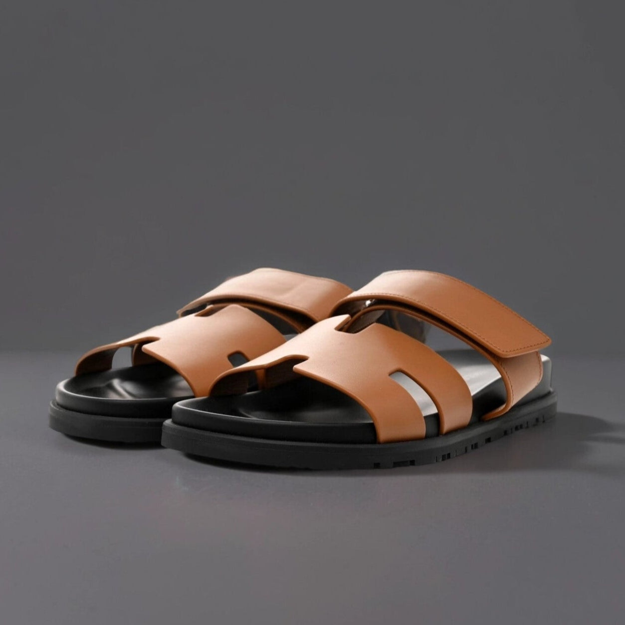 Calfskin Womens Chypre Sandals 40.5 Gold