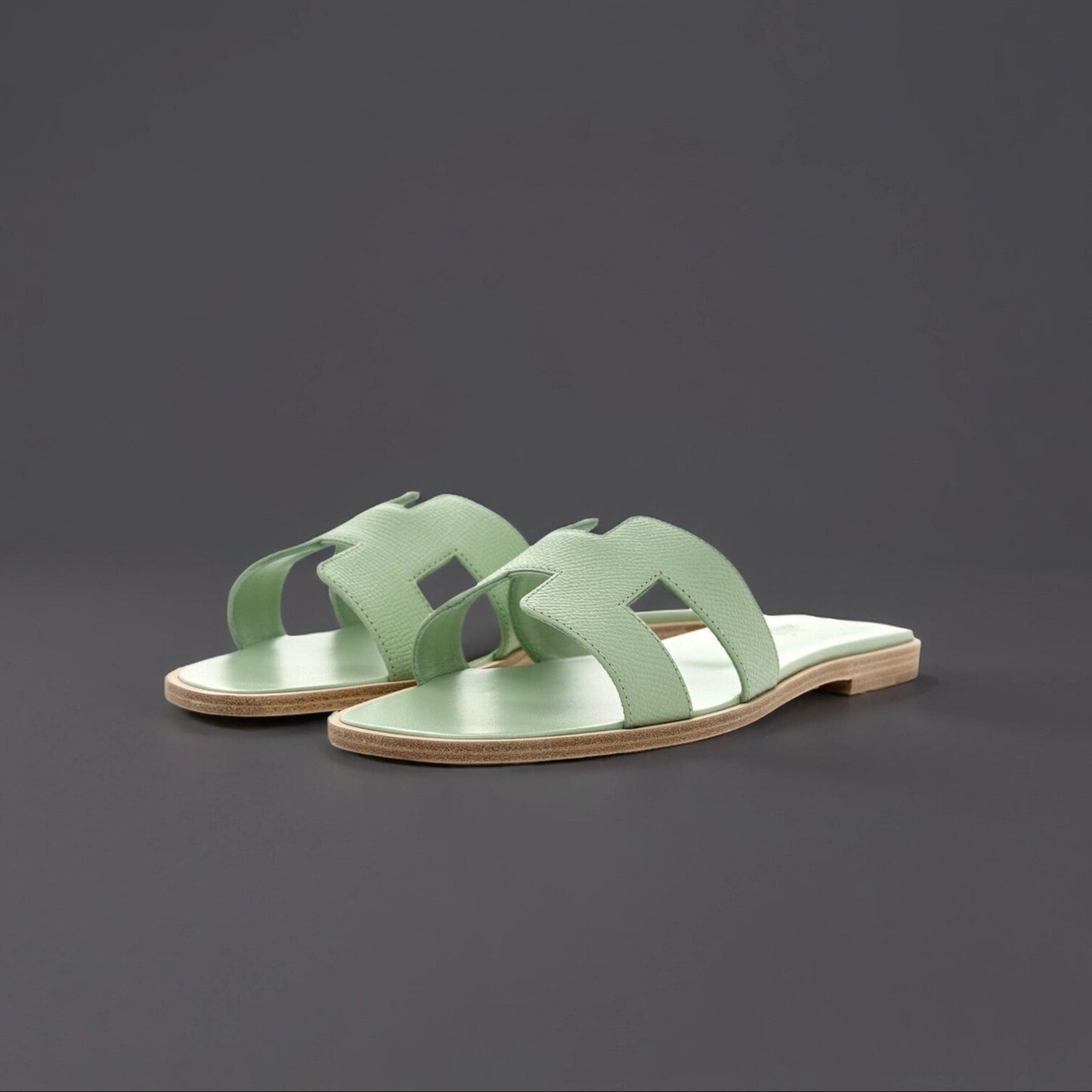 Epsom Oran Sandals 37 Vert Jade