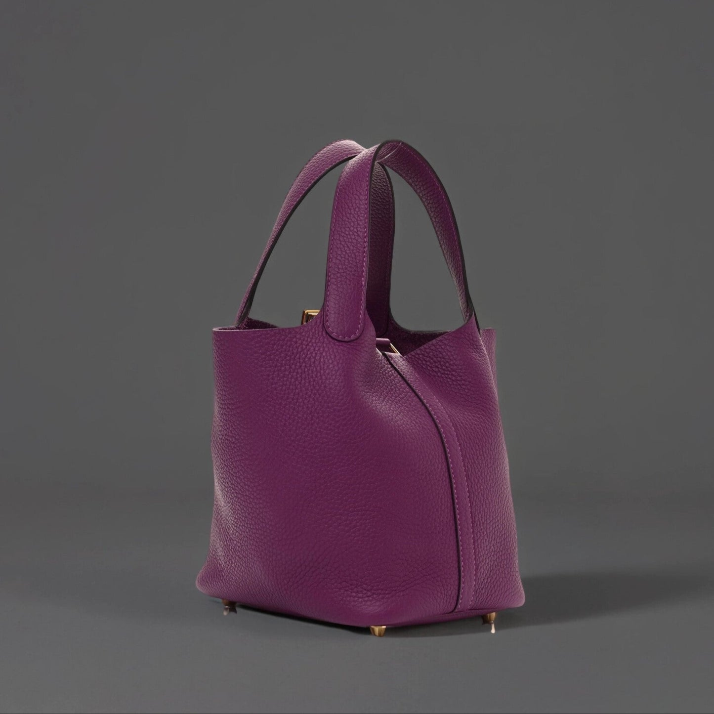 Taurillon Clemence Picotin Lock 18 PM Anemone