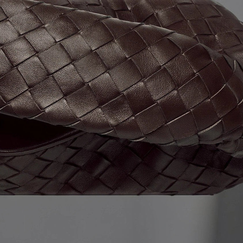 Calfskin Intrecciato Small Hop Fondant