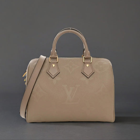 Empreinte Monogram Giant Speedy Bandouliere 25 Tourterelle