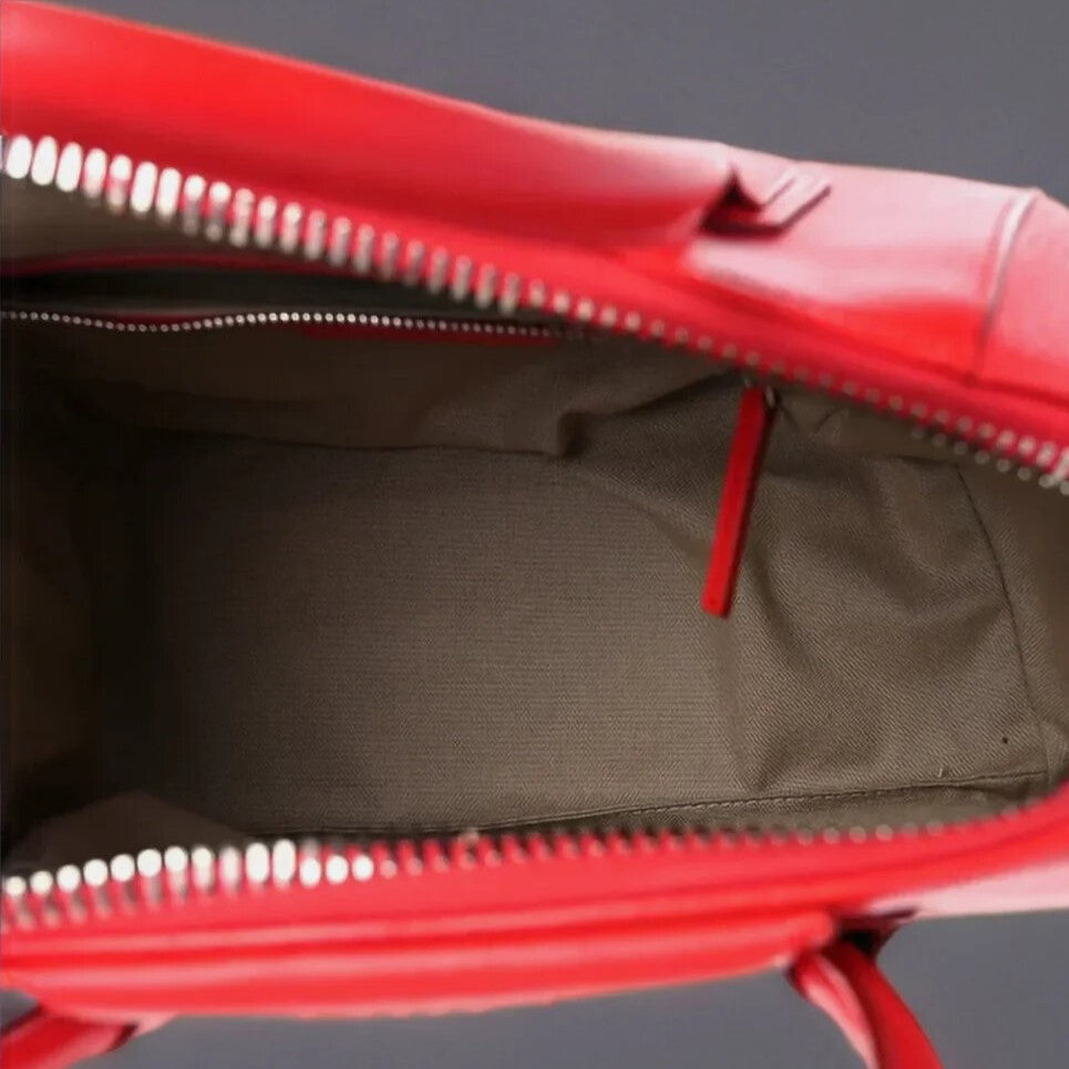 Sugar Goatskin Small Antigona Medium Red