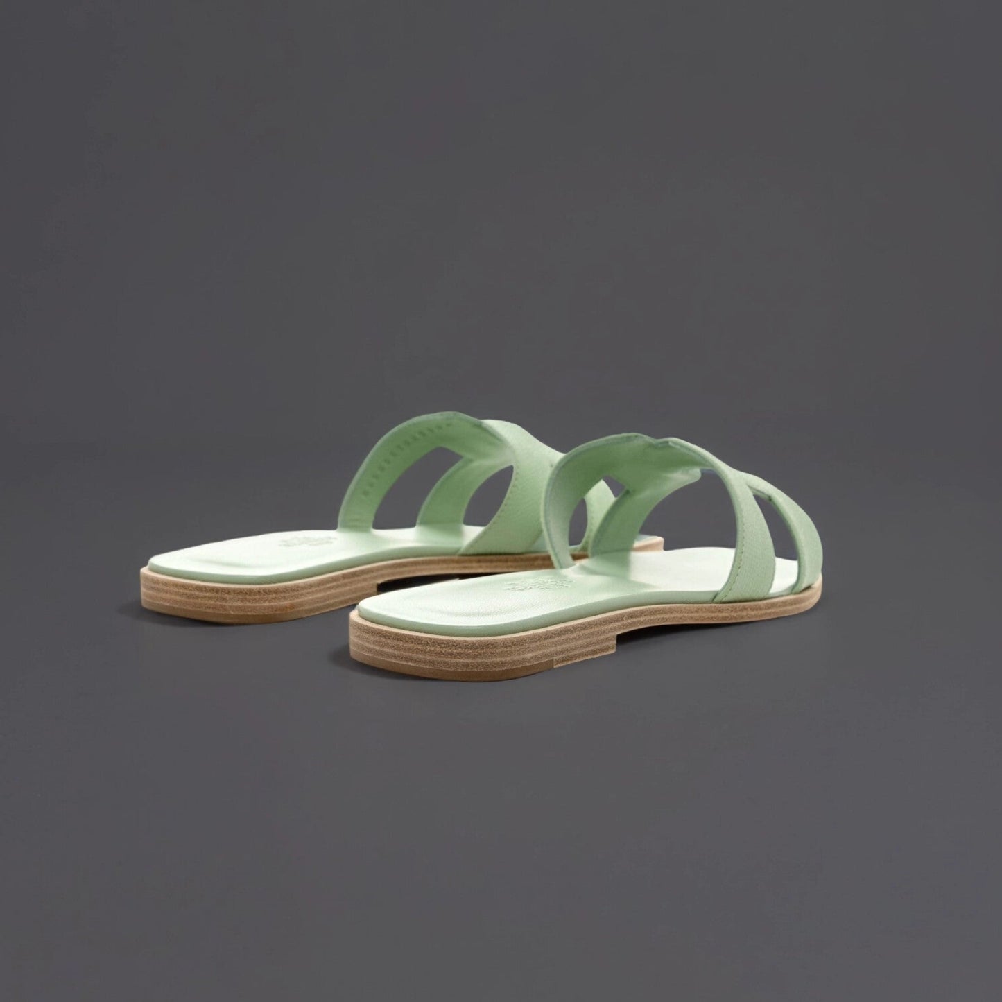 Epsom Oran Sandals 37 Vert Jade