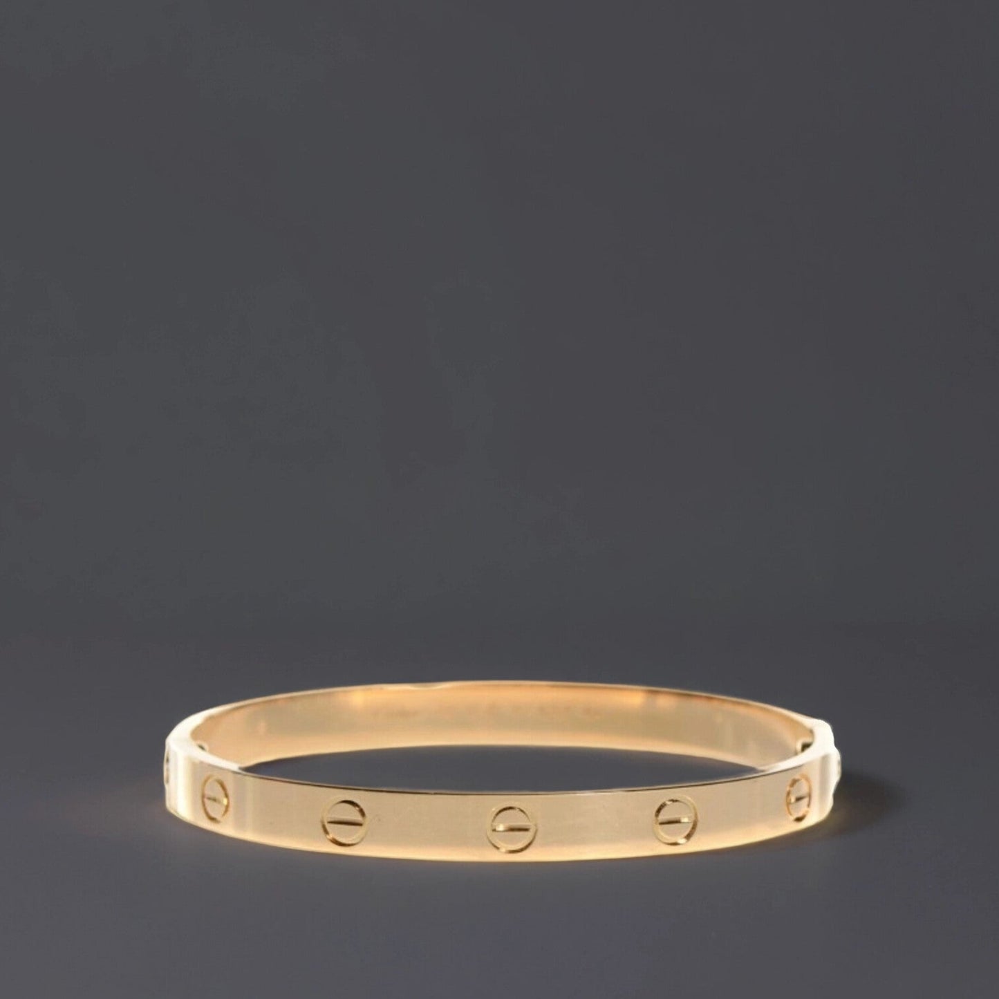 18K Yellow Gold LOVE Bracelet 17