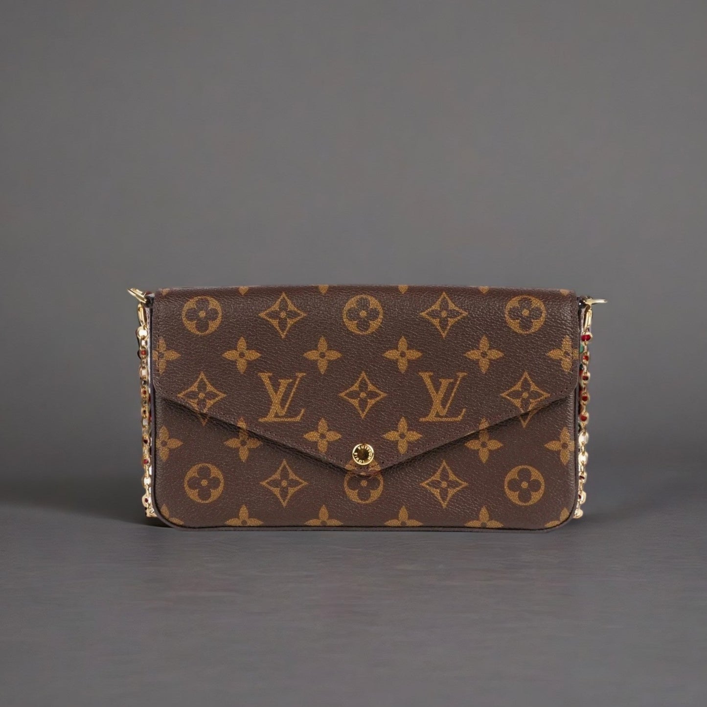 Monogram Pochette Felicie Chain Wallet