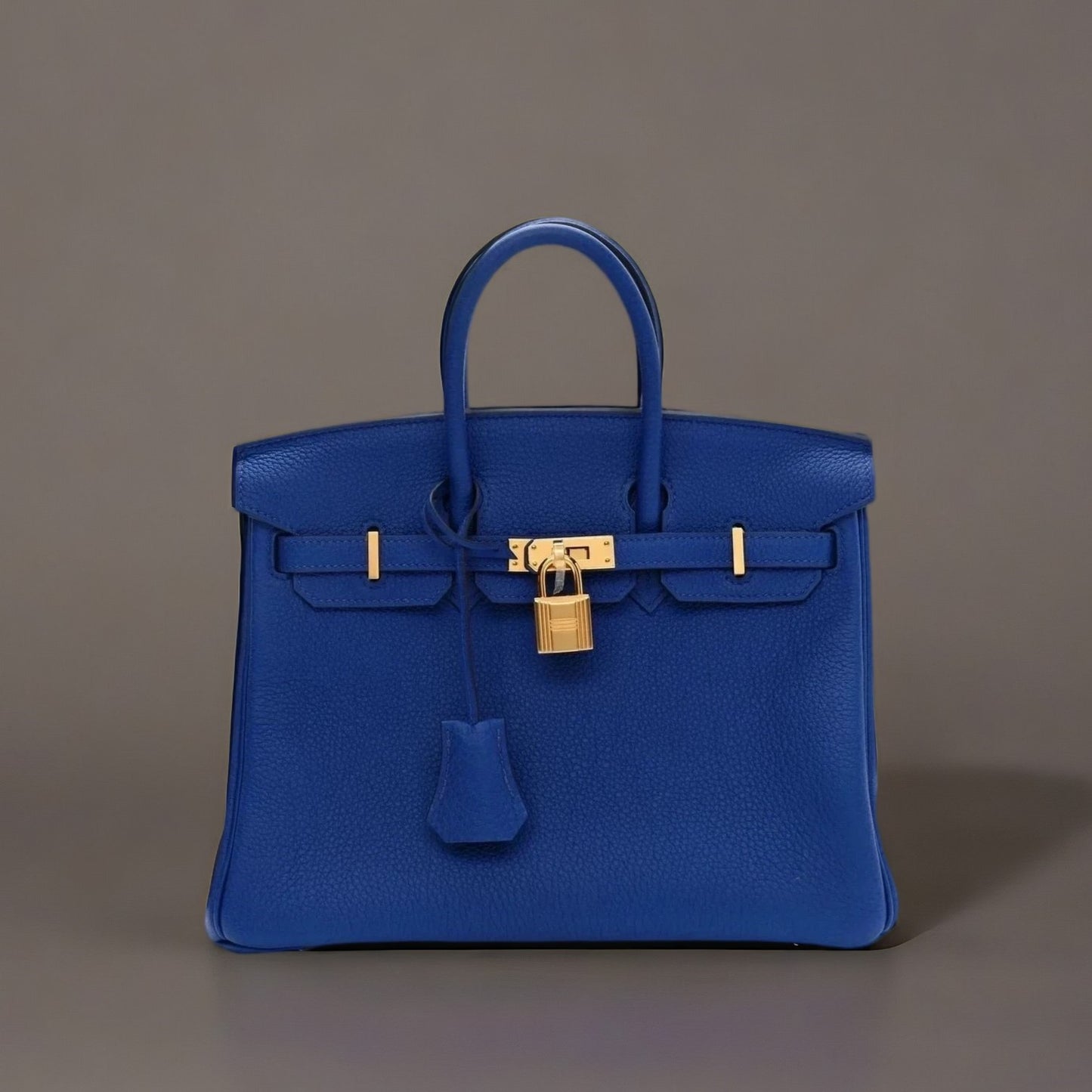 Togo Birkin 25 Bleu Royal